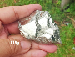 AA Pyrite Cubic 115g *with calcite growth