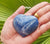 Blue Quartz Heart various sizes