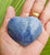 Blue Quartz Heart various sizes