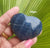 Blue Quartz Heart various sizes