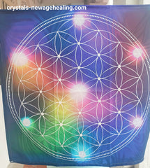 Flower of Life Tarot / Oracle Galaxy cloth