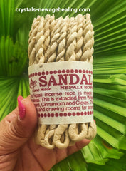 Sandalwood Rope Incense from Nepal
