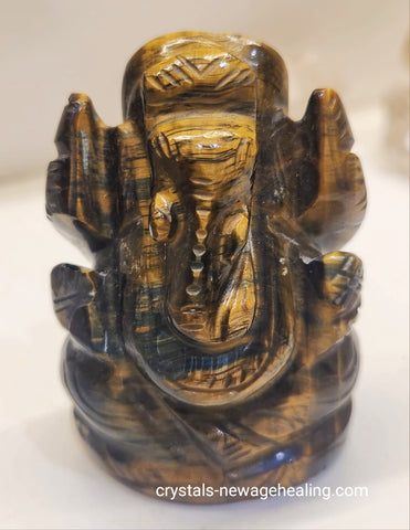 Lord Ganesha Tiger Eye