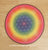 Flower of Life Mat Rainbow  * Thin Cushion Mat