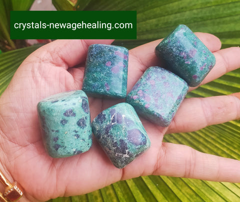 Ruby Fuchsite tumbled