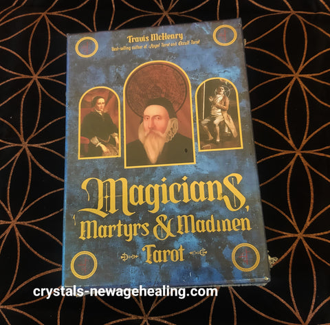 Tarot cards- MAGICIANS, MARTYRS & MADMEN TAROT by Travis Mchenry