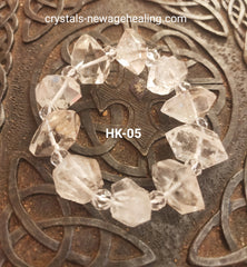 Bracelet- Herkimer & Clear Quartz 闪灵钻