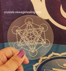 Metatron #grid #coaster #charger 9cm width * acrylic