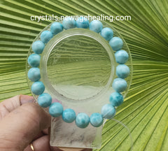 Bracelet - Larimar 针钠钙石