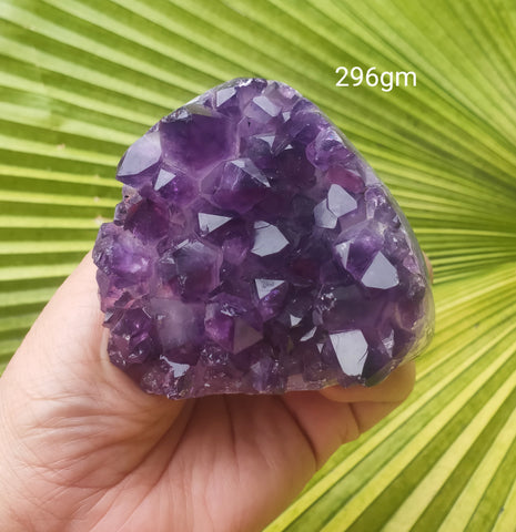 Amethyst Deep Purple cluster 296g