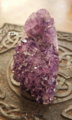 Amethyst Deep Purple cluster 223g