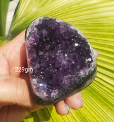 Amethyst Deep Purple cluster 229g