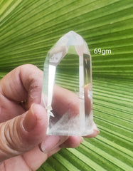 Clear Quartz point 69gm * Phantom