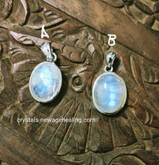 Pendant Moonstone oval * High Quality