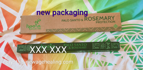 Palo Santo & Rosemary Incense Ispalla sticks * NEW PACKAGING