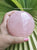 Rose quartz crystal ball / sphere Large