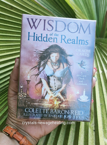 Oracle cards- Wisdom of the Hidden Realms by Colette Baron-Reid