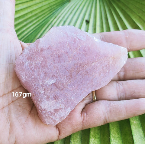 Rose Quartz raw 167g