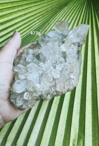 Clusters- Himalayan Quartz 473g