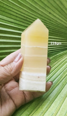 Yellow Calcite Tower / Point