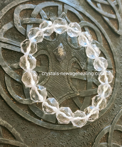 Bracelet Clear Quartz - Manifestation & Clarity