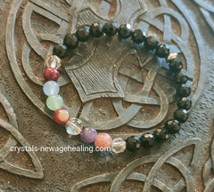 Bracelet- Black tourmaline for protection