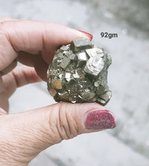 Pyrite Cubic Sphere 92g