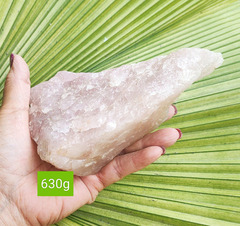 Rose Quartz raw 630gm