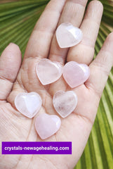 Rose quartz Heart mini 20mm