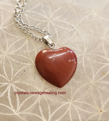 Pendant- Jasper Heart