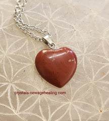 Pendant- Jasper Heart
