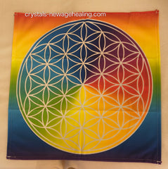 Flower of Life Oracle / Tarot Rainbows * velvet