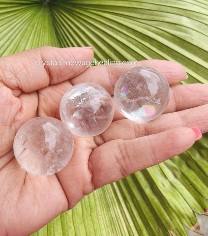 Quartz Crystal mini Sphere / Ball