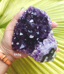 Amethyst Deep Purple cluster 643g