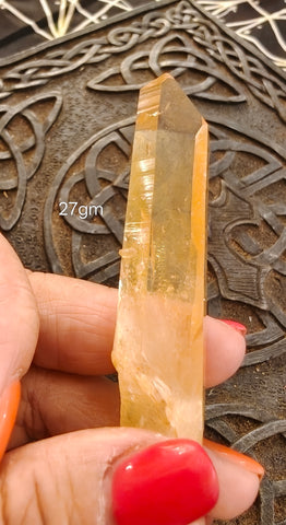 Lemurian Tangerine Quartz 27g