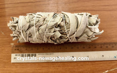 W Sage- White Sage smudge stick estimated 14x4cm ; 60gm