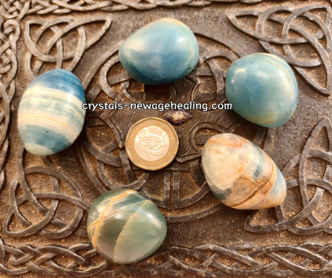 Blue / Green Calcite- 30gm per piece * 方解石