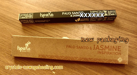 Palo Santo & Jasmine Incense Ispalla sticks  * NEW PACKAGING
