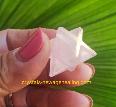 Merkaba Rose Quartz - 10~15mm