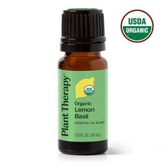 Plant Therapy Organic Lemon Basil Essential Oil Blend 10ml
