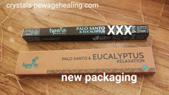 Palo Santo & Eucalyptus Incense Ispalla sticks   * NEW Packaging