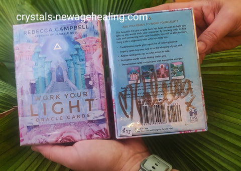 Oracle cards- Work Your Light Oracle * Signed copy