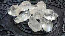 Clear Quartz- medium tumbled * from Brazil