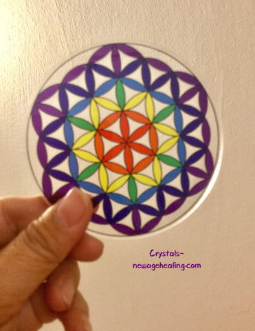 Flower of Life Grid * colored acrylic