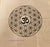 Grid cloth : Flower of Life   Metatron estimated 34 x 34 cm