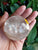 Clear quartz crystal ball / sphere with rainbow inclusions- various sizes