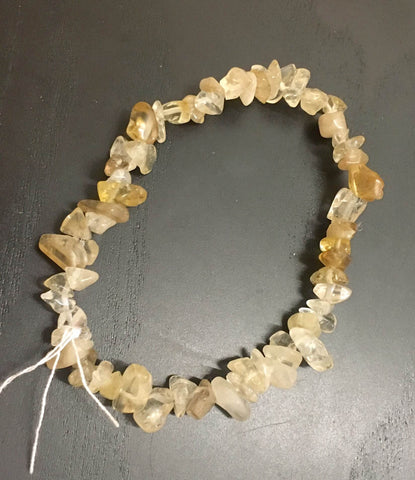 Bracelet- Golden Azeztulite™ Polished Nuggets