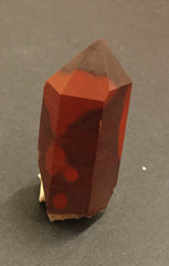 Red Orange River Quartz Crystal- 15x15x 37mm