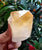 Citrine raw Large 230gm  ; 75x60mm