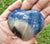 Blue Quartz Heart various sizes
